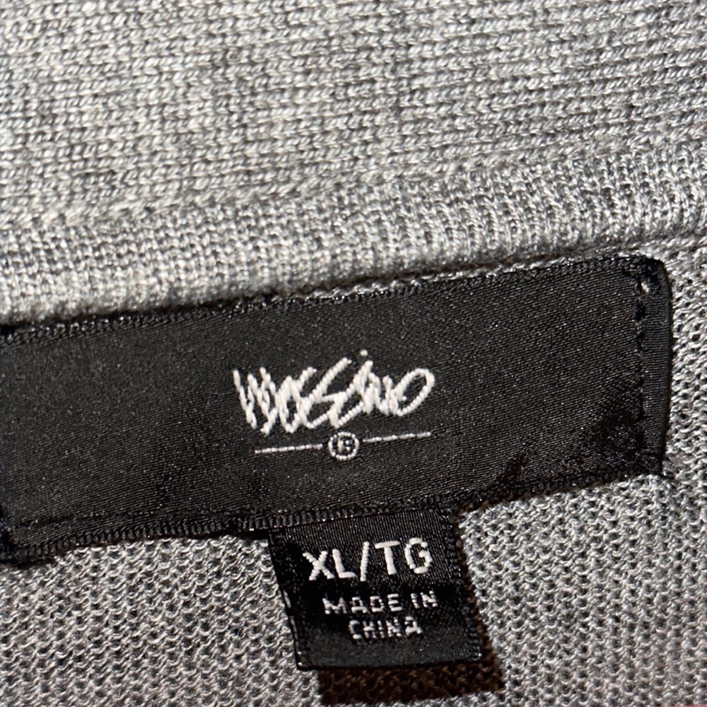 Massimo Extra Thin Long Grey Extra Large Sweater/… - image 3